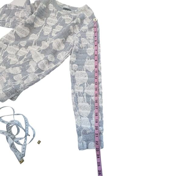 COS Gray Painted Sweatshirt S - Picture 10 of 11